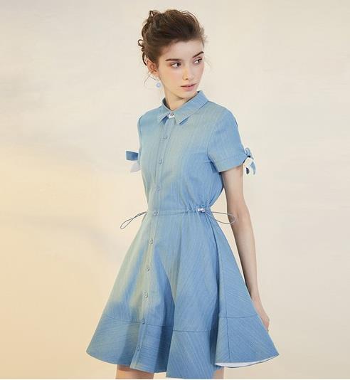 早秋收腰V领连衣裙2017:新款V领连衣裙推荐 早秋收腰V领连衣裙2017:新款V领连衣裙推荐