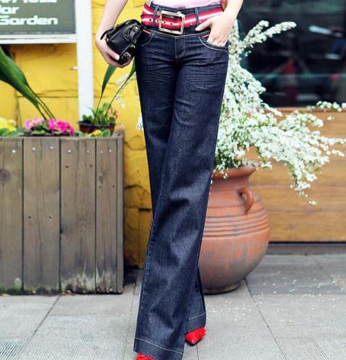 矮个子怎么穿出大长腿：高腰休闲阔腿裤推荐（图）