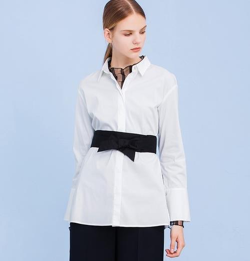 系带荷叶边长袖衬衫搭配:6款衬衫搭出优雅甜美范 系带荷叶边长袖衬衫搭配:6款衬衫搭出优雅甜美范
