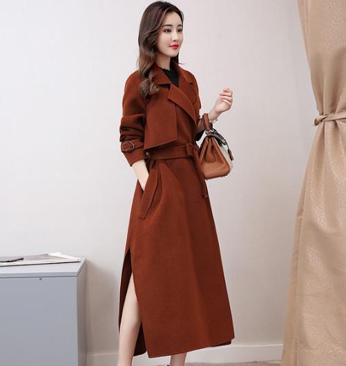 冬天的时尚毛呢大衣:翻领收腰毛呢大衣推荐(图) 冬天的时尚毛呢大衣:翻领收腰毛呢大衣推荐(图)