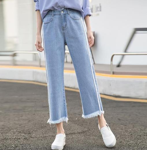 今年流行这样的直筒牛仔裤：超级遮肉还显瘦（图）