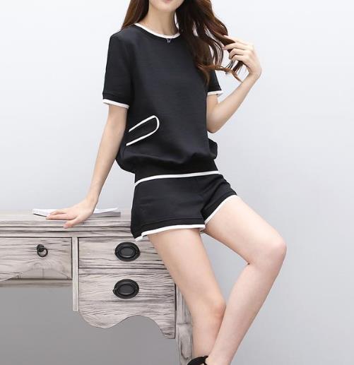 秋款棉麻衫雪纺阔腿裤套装搭配：显瘦显气质（图）