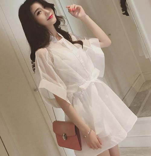 韩版显瘦两件套装：时尚套装打造轻熟文艺范（图）