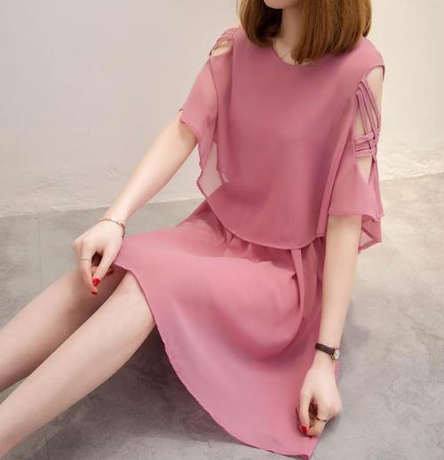 韩版时尚气质显瘦连衣裙搭配：知性优雅又大方（图）