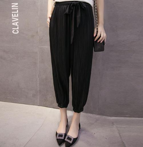 薄款宽松哈伦裤搭配：6款哈伦裤让你轻松显瘦（图）