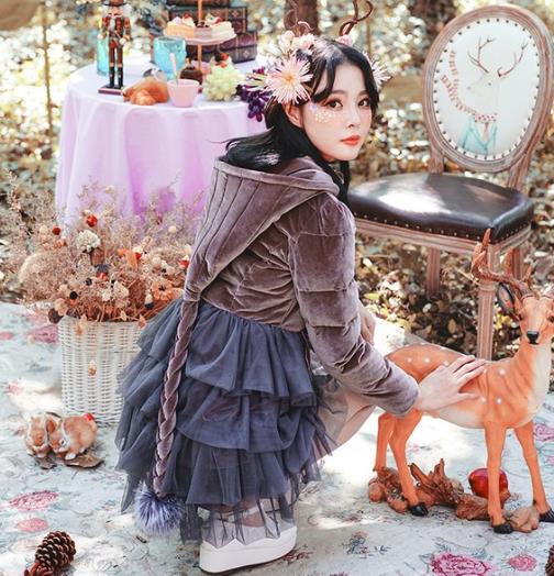 羽绒服的多种搭配：金丝绒大毛领羽绒服推荐（图）