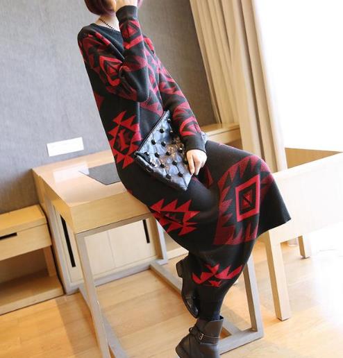 秋冬衣橱必备针织裙：5款长袖针织连衣裙搭配（图）