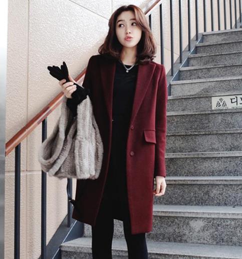 小个子女生搭配韩版毛呢外套：显高显瘦外套推荐