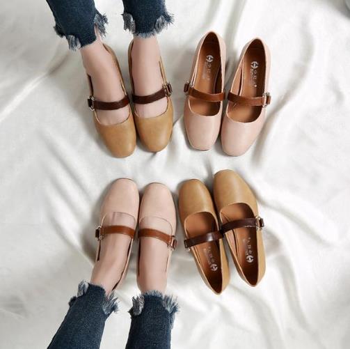 舒适又百搭的秋款尖头英伦风小皮鞋：时尚又甜美