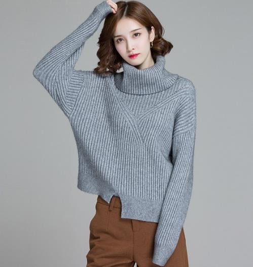 外穿打底都好看的毛衣：羊绒高领毛衣分享（图）