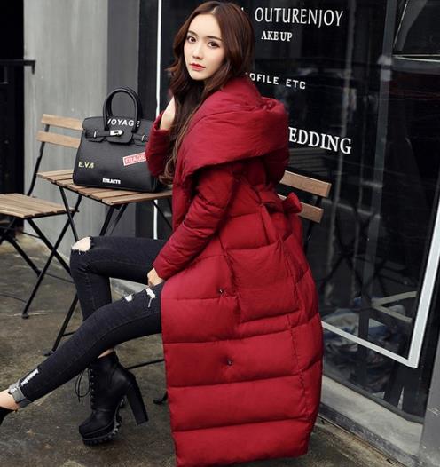 小个子穿连帽宽松加厚棉服轻松显高显瘦（图）