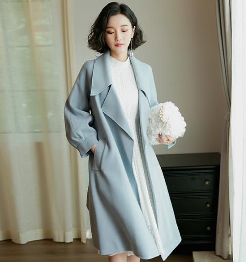 6款彰显知性气质的翻领收腰毛呢大衣搭配推荐(图) 6款彰显知性气质的翻领收腰毛呢大衣搭配推荐(图)