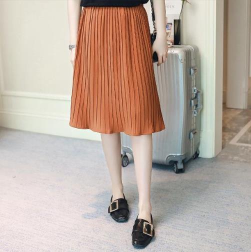 胖mm女生这样穿半身裙: 显高显瘦半身裙搭配(图) 胖mm女生这样穿半身裙: 显高显瘦半身裙搭配(图)