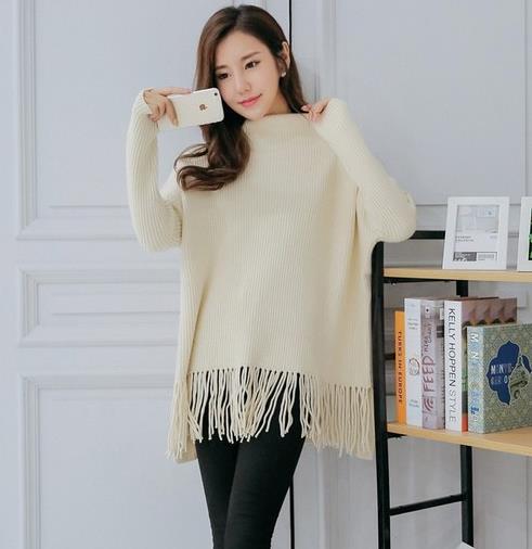 阔腿裤搭配廓型立领羊绒衫:复古又经典(图) 阔腿裤搭配廓型立领羊绒衫:复古又经典(图)