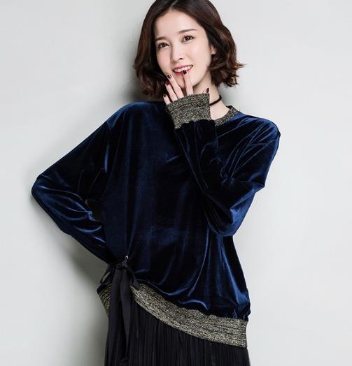 小脚裤搭配网纱拼接丝绒上衣:彰显青春活力(图) 小脚裤搭配网纱拼接丝绒上衣:彰显青春活力(图)