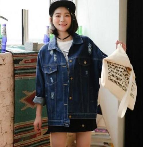 网纱裙搭配复古破洞长袖牛仔外套:时尚又优雅(图) 网纱裙搭配复古破洞长袖牛仔外套:时尚又优雅(图)