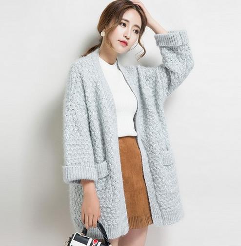 秋冬季节有这几款中长款马海毛开衫才足够温暖(图) 秋冬季节有这几款中长款马海毛开衫才足够温暖(图)