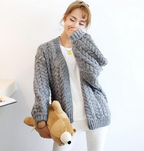 秋冬季节有这几款中长款马海毛开衫才足够温暖(图) 秋冬季节有这几款中长款马海毛开衫才足够温暖(图)