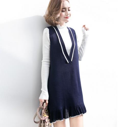 针织连衣裙是秋冬的宠儿:纯色针织连衣裙搭配(图) 针织连衣裙是秋冬的宠儿:纯色针织连衣裙搭配(图)