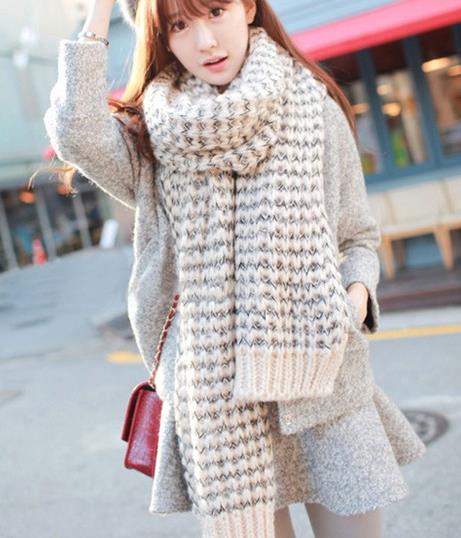 围巾才是冬天挚爱:加厚长款两用保暖围巾分享(图) 围巾才是冬天挚爱:加厚长款两用保暖围巾分享(图)