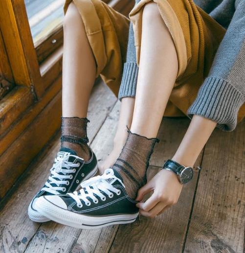 6款时髦百搭的学院风纯棉堆堆袜：凸显文艺感（图）