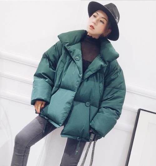 加厚纯色短款棉袄搭配小脚裤：时髦洋气又保暖（图）