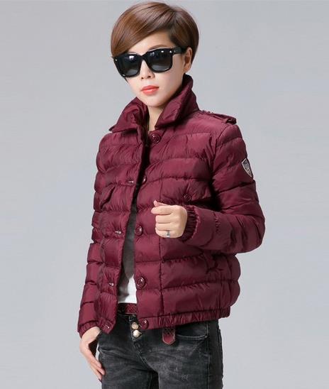 圆领短款棉袄怎么搭配:6款棉袄打造减龄学院风(图) 圆领短款棉袄怎么搭配:6款棉袄打造减龄学院风(图)