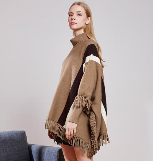 荷叶边格子毛呢外套搭配链条包：打造经典时尚（图）