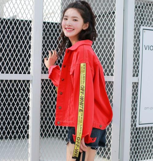 这一季的流行风向标：飘带拼接牛仔短外套搭配（图）