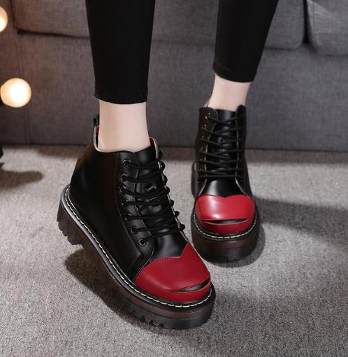 秋冬时尚保暖马丁靴：显高显瘦尖头马丁靴推荐（图）