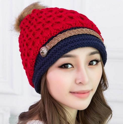 冬季必备针织帽：黑色无檐圆顶宽松针织帽推荐（图）