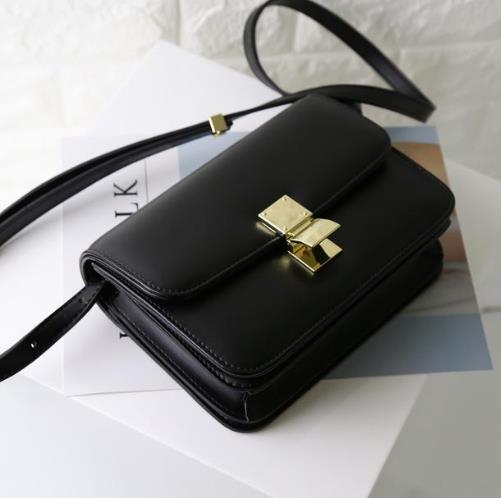 时髦有型的简约撞色单肩包搭配：潮流复古风（图）