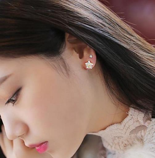 范冰冰同款长款水晶气质甜美耳饰：经典又百搭（图）