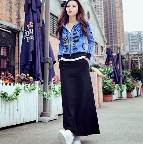 格纹西装中裙两件套多种搭配：知性不失个性（图）