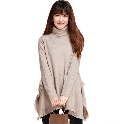 秋冬必备针织衫：时尚性感喇叭袖针织衫分享（图）