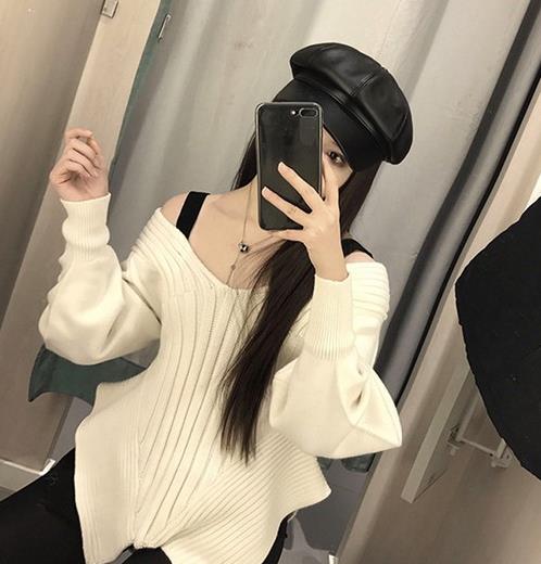 时尚保暖的领开衩针织背心搭配:洋气又知性(图) 时尚保暖的领开衩针织背心搭配:洋气又知性(图)