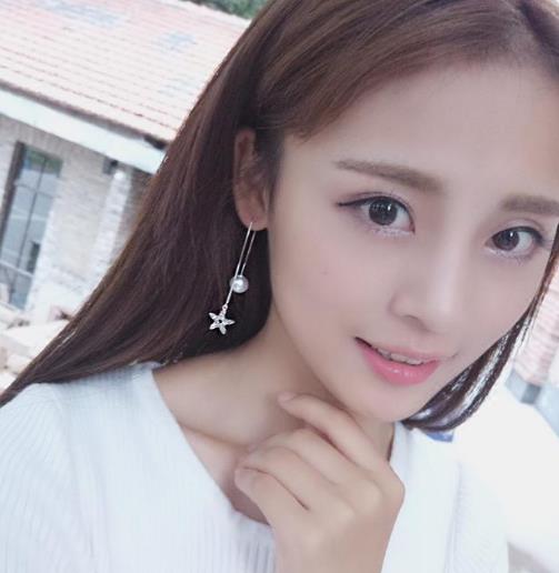 迪丽热巴同款流苏蝴蝶结气质耳环：甜美性感（图）