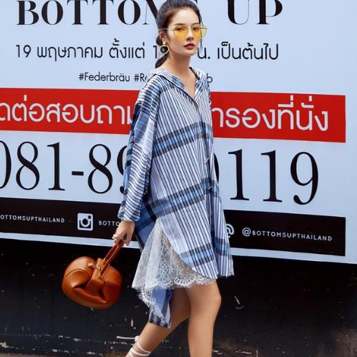 半身裙搭配拼接网纱露肩衬衫:时尚百搭衬衫分享 半身裙搭配拼接网纱露肩衬衫:时尚百搭衬衫分享