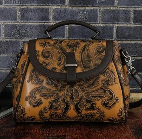 秋冬款手工真皮手提包:减龄洋气手提包分享(图) 秋冬款手工真皮手提包:减龄洋气手提包分享(图)