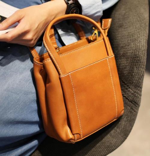 秋冬款手工真皮手提包：减龄洋气手提包分享（图）