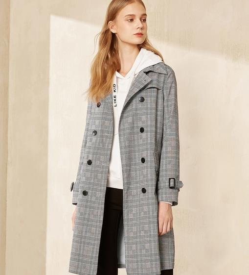 修身格子西装外套搭配半身裙：轻松打造大长腿（图）