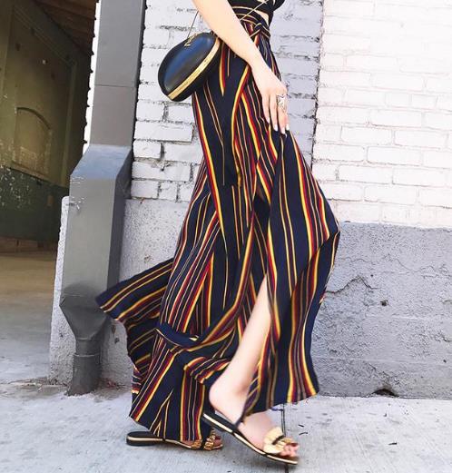 毛边牛仔阔腿裤的多种搭配推荐：酷感气质显腿长