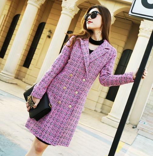 阔腿裤搭配纯色开叉茧型大衣：优雅知性显气质（图）