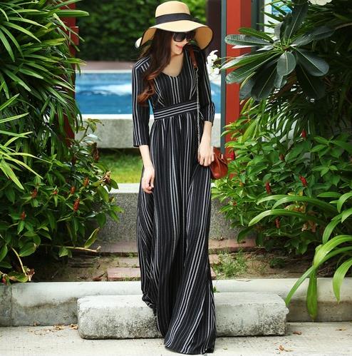 2017镂空吊带连衣裙：显高显瘦连衣裙推荐（图)