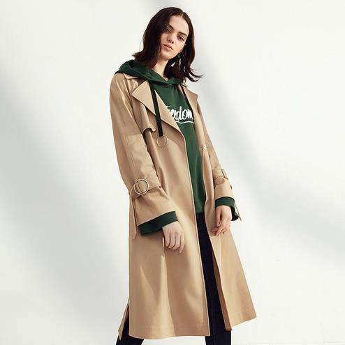 一粒扣直筒风衣这样穿搭出利落大气的复古中性风(图) 一粒扣直筒风衣这样穿搭出利落大气的复古中性风(图)