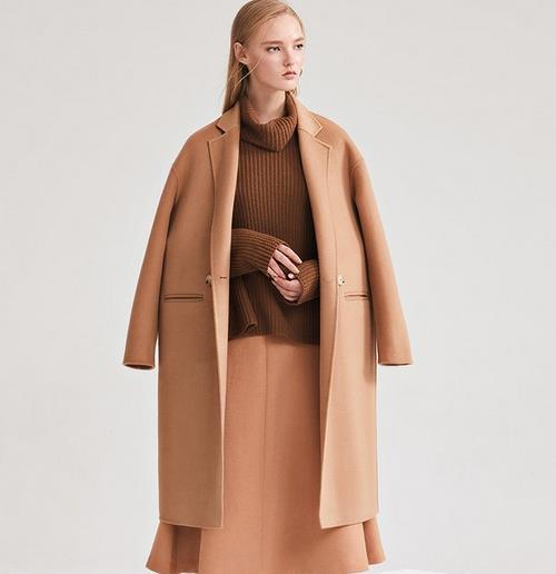 驼色双面呢大衣搭配针织裙:优雅百搭又显瘦(图) 驼色双面呢大衣搭配针织裙:优雅百搭又显瘦(图)