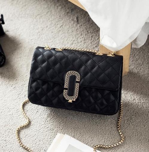 欧美简约单肩撞色链条包：5款链条包凸显女人味