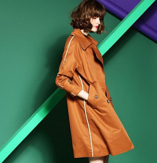 彰显时尚明星范儿的圆环腰带廓型风衣搭配（图）