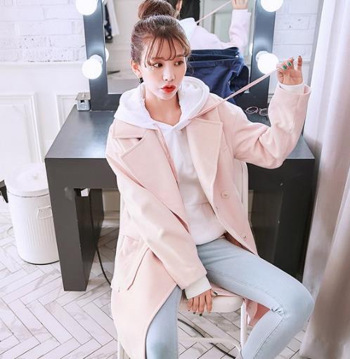 小个子穿韩版双排扣加厚毛呢外套:显高显瘦又百搭 小个子穿韩版双排扣加厚毛呢外套:显高显瘦又百搭