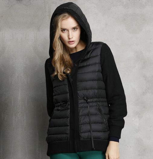 秋冬羽绒服多种搭配:中长款连帽宽松羽绒服(图) 秋冬羽绒服多种搭配:中长款连帽宽松羽绒服(图)